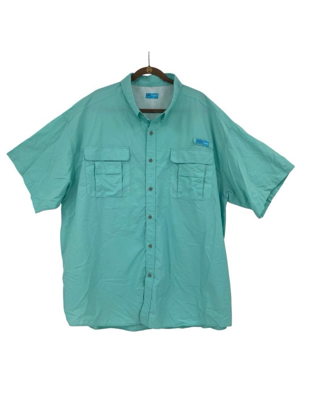 Tuna Men's UV UPF 50+ Sun Protection Waterproof Breathable 4XL Shirt